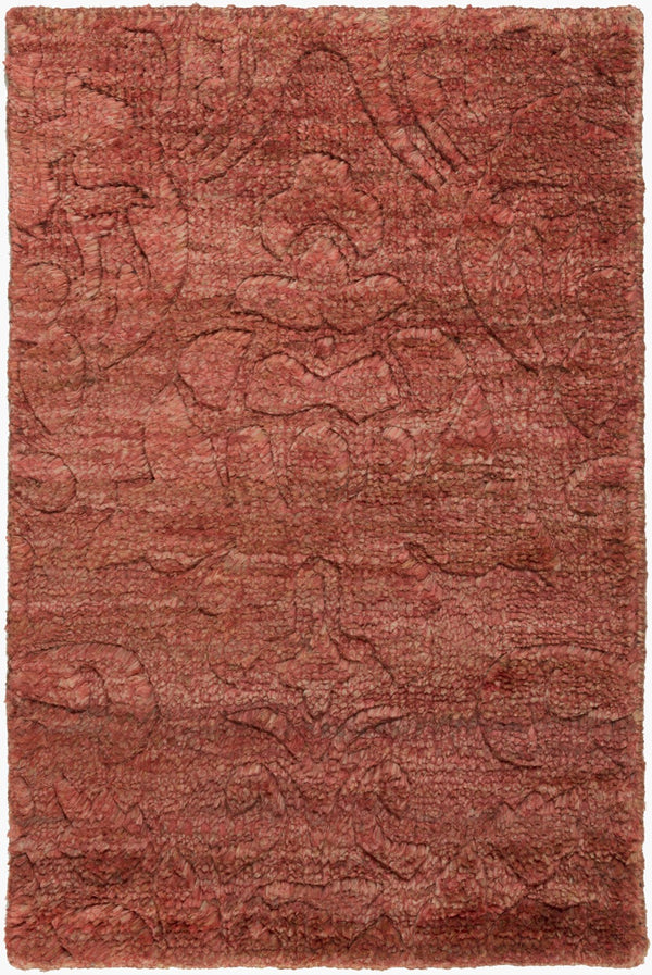 Surya Galloway Glo-1000 Hand-knotted 2' X 3' Jute Rug – Luxurious Medium Pile For Elegant Home Decor Rust Jute Glo1002-811