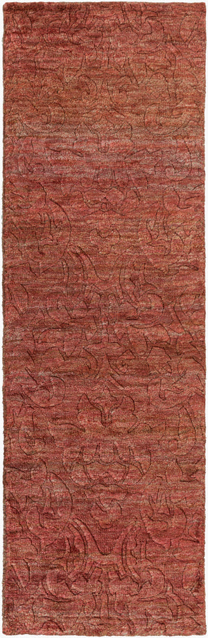 Surya Galloway Glo-1000 Hand-knotted 2' X 3' Jute Rug – Luxurious Medium Pile For Elegant Home Decor Rust Jute Glo1002-268