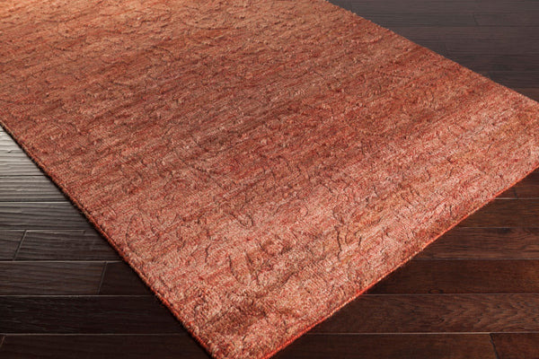 Surya Galloway Glo-1000 Hand-knotted 2' X 3' Jute Rug – Luxurious Medium Pile For Elegant Home Decor Rust Jute Glo1002-811