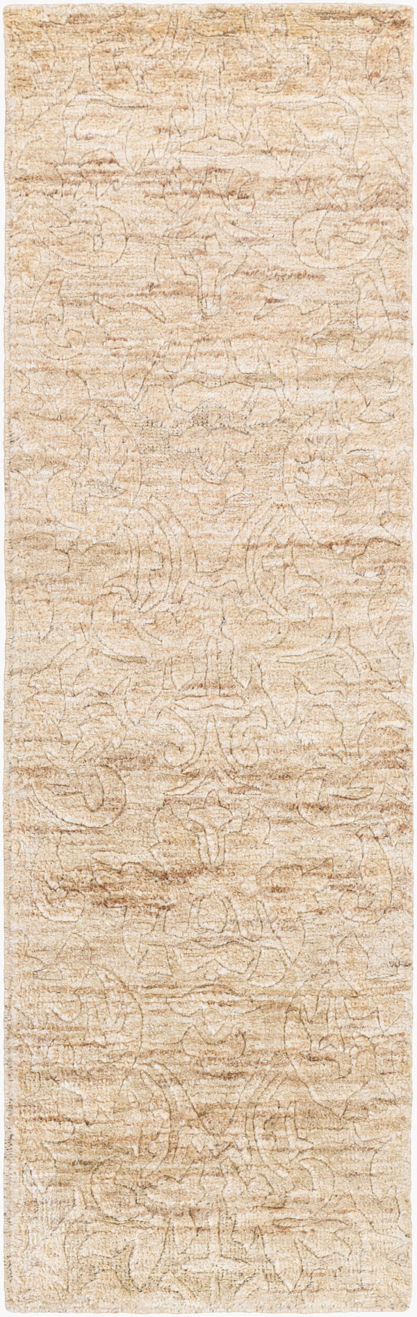 Surya Galloway Glo-1000 Hand-knotted 2' X 3' Jute Rug – Luxurious Medium Pile For Elegant Home Decor Ivory Jute Glo1003-268