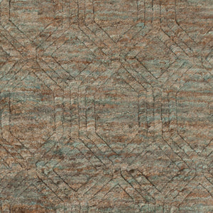 Surya Galloway Glo-1000 Hand-knotted 2' X 3' Jute Rug – Luxurious Medium Pile For Elegant Home Decor Dark Green Jute Glo1004-268