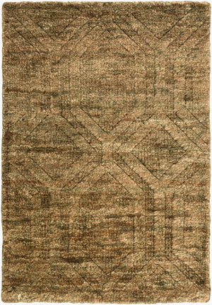 Surya Galloway Glo-1000 Hand-knotted 2' X 3' Jute Rug – Luxurious Medium Pile For Elegant Home Decor Olive Jute Glo1005-23