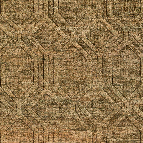 Surya Galloway Glo-1000 Hand-knotted 2' X 3' Jute Rug – Luxurious Medium Pile For Elegant Home Decor Olive Jute Glo1005-3353