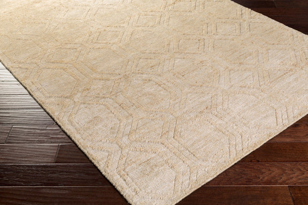 Surya Galloway Glo-1000 Hand-knotted 2' X 3' Jute Rug – Luxurious Medium Pile For Elegant Home Decor Ivory Jute Glo1008-268