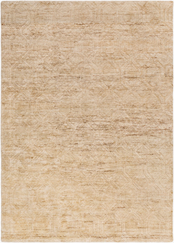 Surya Galloway Glo-1000 Hand-knotted 2' X 3' Jute Rug – Luxurious Medium Pile For Elegant Home Decor Ivory Jute Glo1008-811
