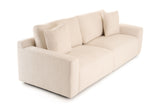 VIG Furniture Divani Casa Gloria - Modern White Fabric Sofa VGSX-22052-SOFA-PRL