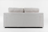 VIG Furniture Divani Casa Gloria - Modern White Fabric Loveseat VGSX-22052-LOVE-PRL