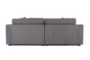 VIG Furniture Divani Casa Gloria - Modern Grey Fabric Sofa VGSX-22052-SOFA-SILT