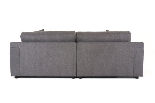 VIG Furniture Divani Casa Gloria - Modern Grey Fabric Sofa VGSX-22052-SOFA-SILT