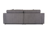 VIG Furniture Divani Casa Gloria - Modern Grey Fabric Sofa VGSX-22052-SOFA-SILT