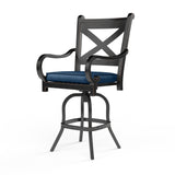 Monterey Counter Stool in Spectrum Indigo w/ Self Welt SW3001-7C-48080 Sunset West