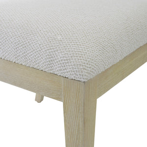 Bernhardt Bernhardt Solaria Side Chair — Rustic Modern Walnut-Quartered Ash Frame, Upholstered Seat, Floor Glides, 20.5"X23.5" 310555