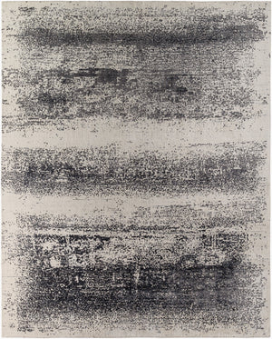 Surya Glory Handcrafted 2' X 3' Modern Rug - Luxurious Viscose & Wool, Plush Comfort, Durable Design Ivory Wool,Viscose Gly2301-23