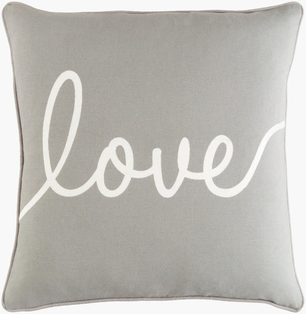 Surya Glyph Woven Cotton Square Accent Pillow Modern Geometric Design for Sofa or Bed GLYP7098-1818P