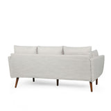 Christopher Knight Home® - Noble House - Feichko Contemporary Fabric Pillow Back 3 Seater Sofa