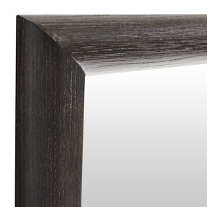 Bernhardt Bernhardt Geneve Wire-brushed Oak Wall Mirror with Warm Robor Finish for Modern Interiors 392332