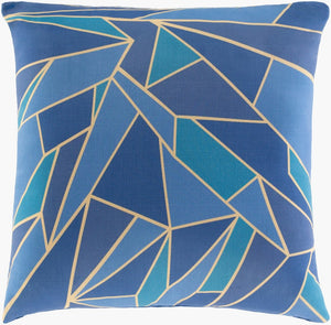 Livabliss Geometric Shatter Woven Polyester Accent Pillow Bold Angular Art for Modern Sofas GMS001-2020