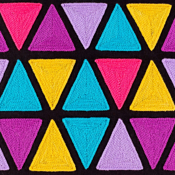 Surya Geometry Accent Pillow – 20" X 20" Cotton Beauty From India, Easy Care, Perfect For Any Room Decor! Black Cotton,Cotton Gmt001-2020p