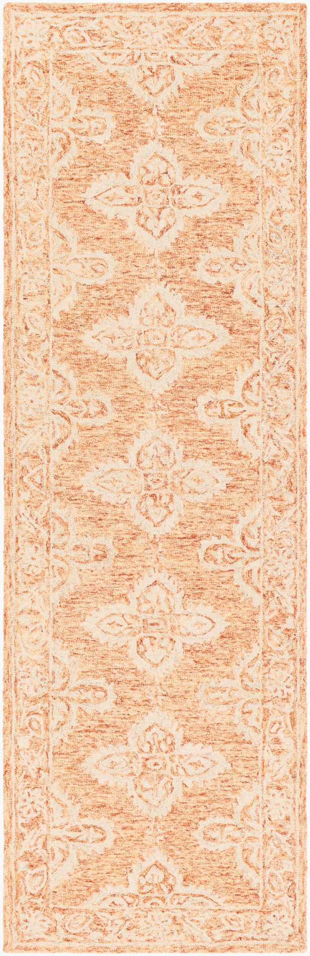 Surya Granada 2' X 3' Hand Tufted Wool Area Rug - Stylish Global Decor For Comfort & Easy Maintenance Rust Wool Gnd2301-2610