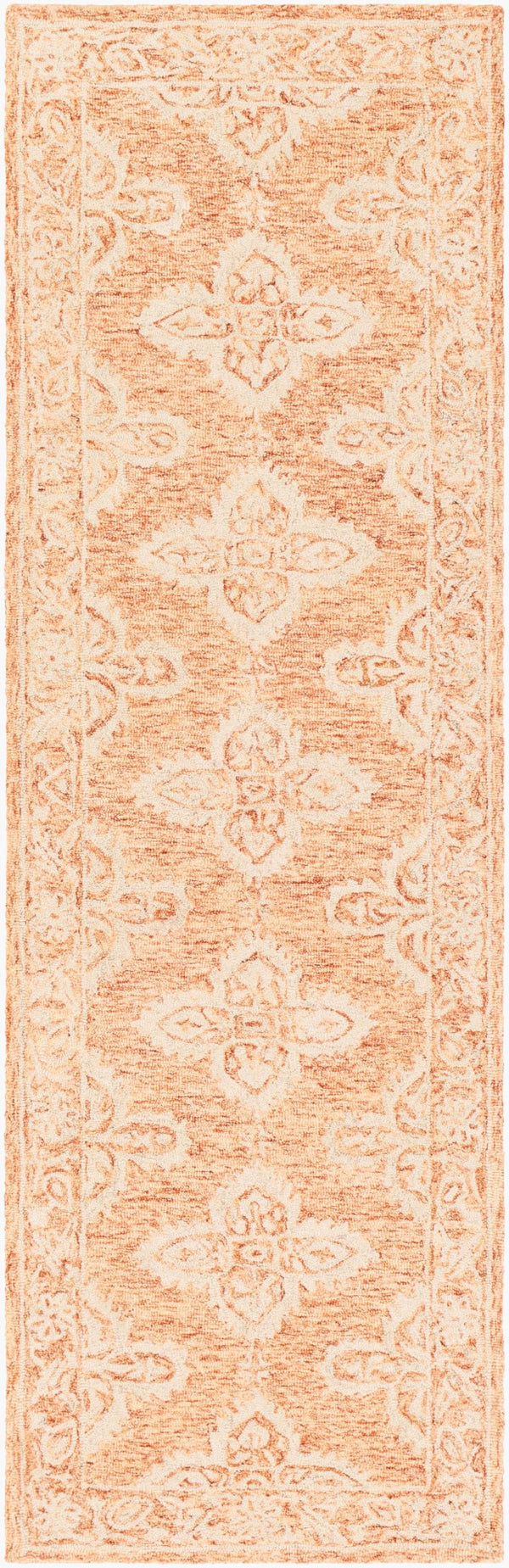 Surya Granada 2' X 3' Hand Tufted Wool Area Rug - Stylish Global Decor For Comfort & Easy Maintenance Rust Wool Gnd2301-2610