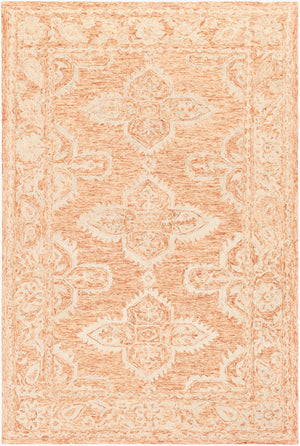 Surya Granada 2' X 3' Hand Tufted Wool Area Rug - Stylish Global Decor For Comfort & Easy Maintenance Rust Wool Gnd2301-23