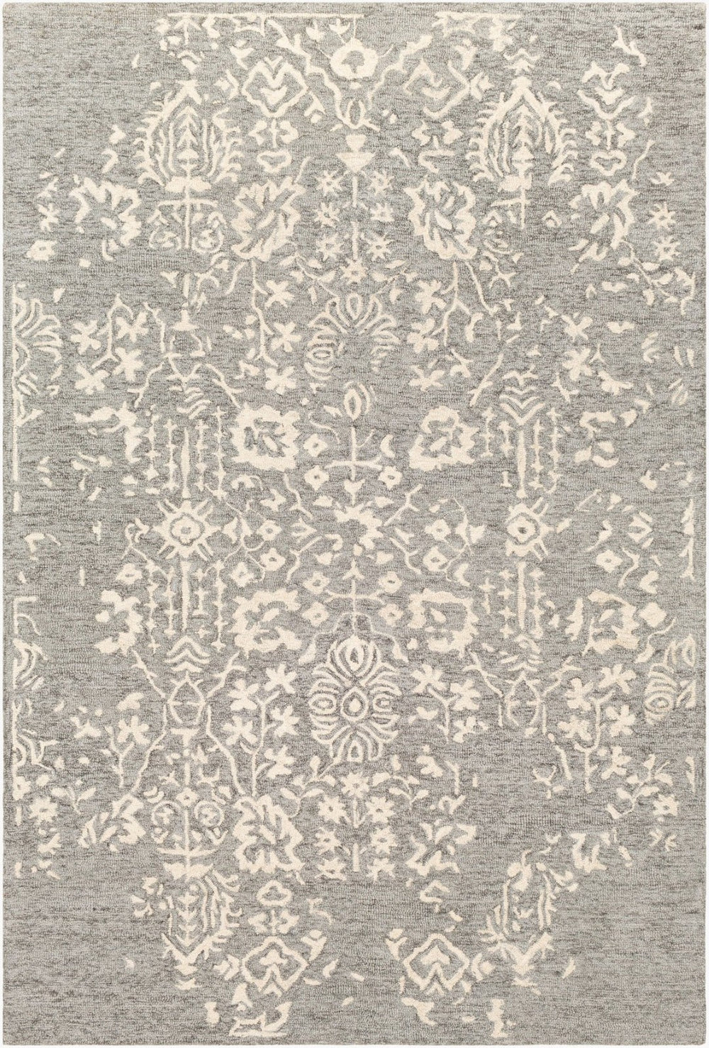 Livabliss Granada Hand Tufted Wool Area Rug Layered Traditional Pattern for Living or Dining GND2312-912