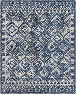 Livabliss Granada Hand-tufted Wool Area Rug Global Pattern for Eclectic Transitional Interiors Navy, Light Blu 8' x 10' GND2322-810