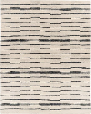 Livabliss Granada Hand Tufted Wool Area Rug Global Pattern for Large Living Dining Spaces Charcoal, Beige 8' x 10' GND2327-810