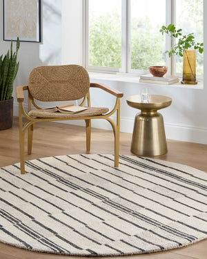 Livabliss Granada Hand Tufted Wool Area Rug Global Pattern for Large Living Dining Spaces Charcoal, Beige 8'10" x 12' GND2327-81012