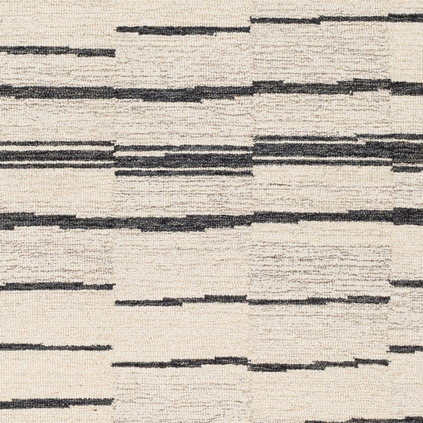 Livabliss Granada Hand Tufted Wool Area Rug Global Pattern for Large Living Dining Spaces Charcoal, Beige 8'10" x 12' GND2327-81012