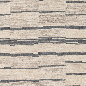 Livabliss Granada Hand Tufted Wool Area Rug Global Pattern Artisan Accent for Entryway or Bedside Charcoal, Black 8'10" x 12' GND2328-81012