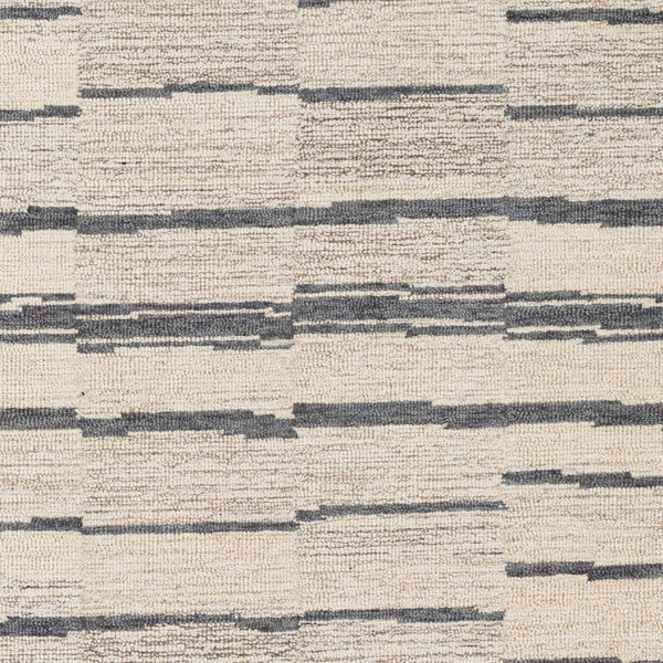 Livabliss Granada Hand Tufted Wool Area Rug Global Pattern Artisan Accent for Entryway or Bedside Charcoal, Black 8'10" x 12' GND2328-81012