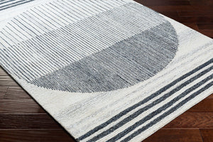 Livabliss Granada Hand-tufted Wool Area Rug Plush Modern Accent for Entryway or Bedside Light Beige, Bl 6' x 6' GND2334-6RD