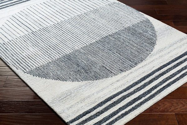 Livabliss Granada Hand-tufted Wool Area Rug Plush Modern Accent for Entryway or Bedside Light Beige, Bl 6' x 6' GND2334-6RD