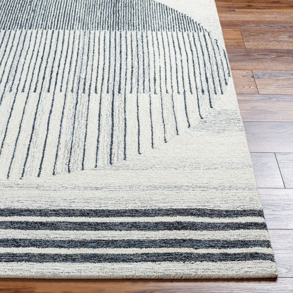 Livabliss Granada Hand-tufted Wool Area Rug Plush Modern Accent for Entryway or Bedside Light Beige, Bl 6' x 6' GND2334-6RD