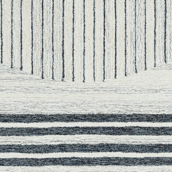Livabliss Granada Hand-tufted Wool Area Rug Plush Modern Accent for Entryway or Bedside Light Beige, Bl 6' x 6' GND2334-6RD