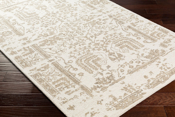 Livabliss Granada Hand Tufted Wool Accent Rug Artisan Crafted for Entryways and Cozy Bedrooms Cream, Taupe 2' x 3' GND2336-23