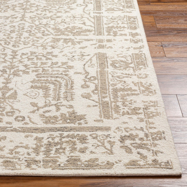 Livabliss Granada Hand Tufted Wool Accent Rug Artisan Crafted for Entryways and Cozy Bedrooms Cream, Taupe 2' x 3' GND2336-23