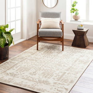 Livabliss Granada Hand Tufted Wool Accent Rug Artisan Crafted for Entryways and Cozy Bedrooms Cream, Taupe 2' x 3' GND2336-23