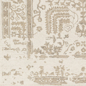 Livabliss Granada Hand Tufted Wool Accent Rug Artisan Crafted for Entryways and Cozy Bedrooms Cream, Taupe 2' x 3' GND2336-23