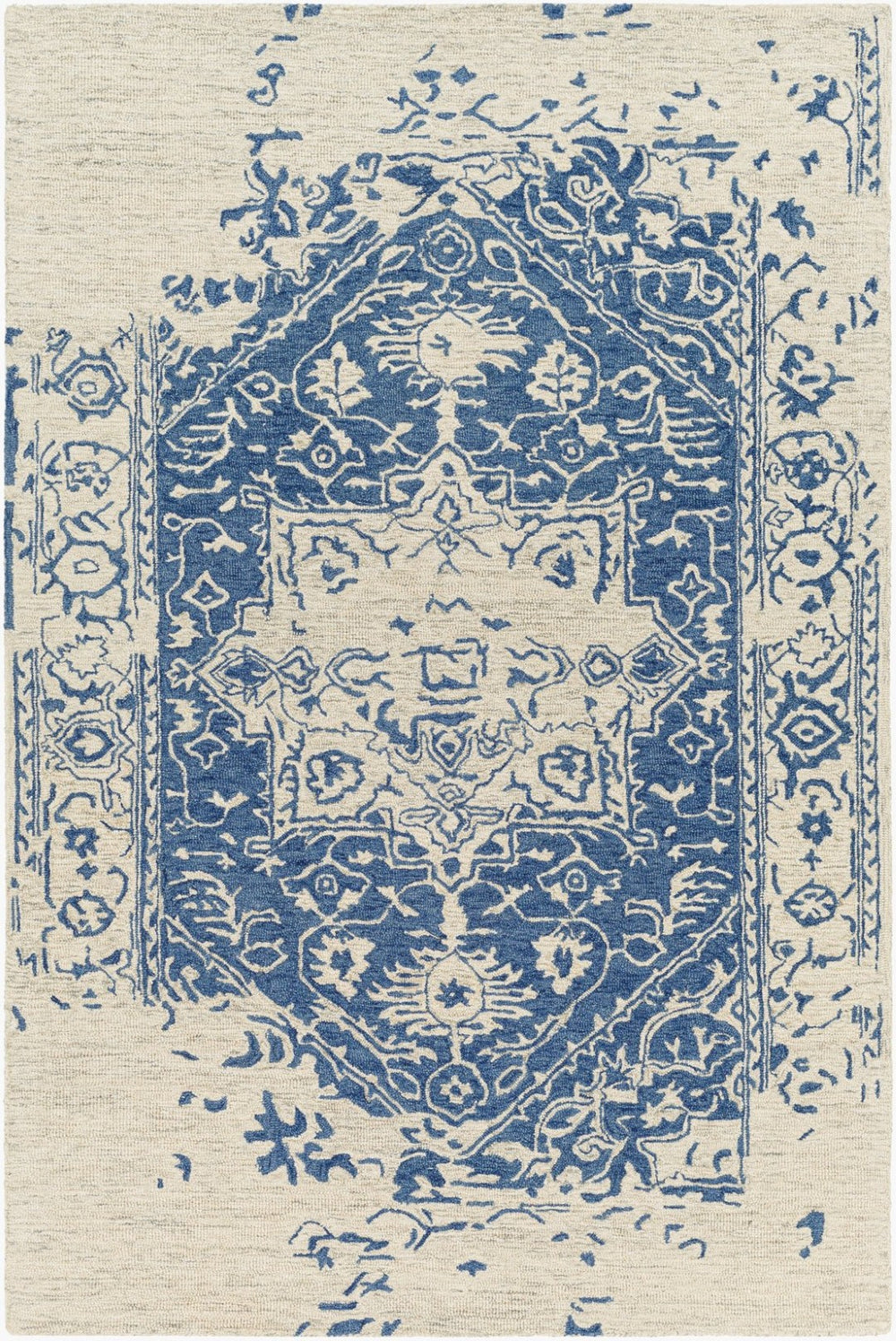 Livabliss Granada Hand-tufted Wool Accent Rug Traditional Ornamental Pattern for Bedroom Entry GND2337-23