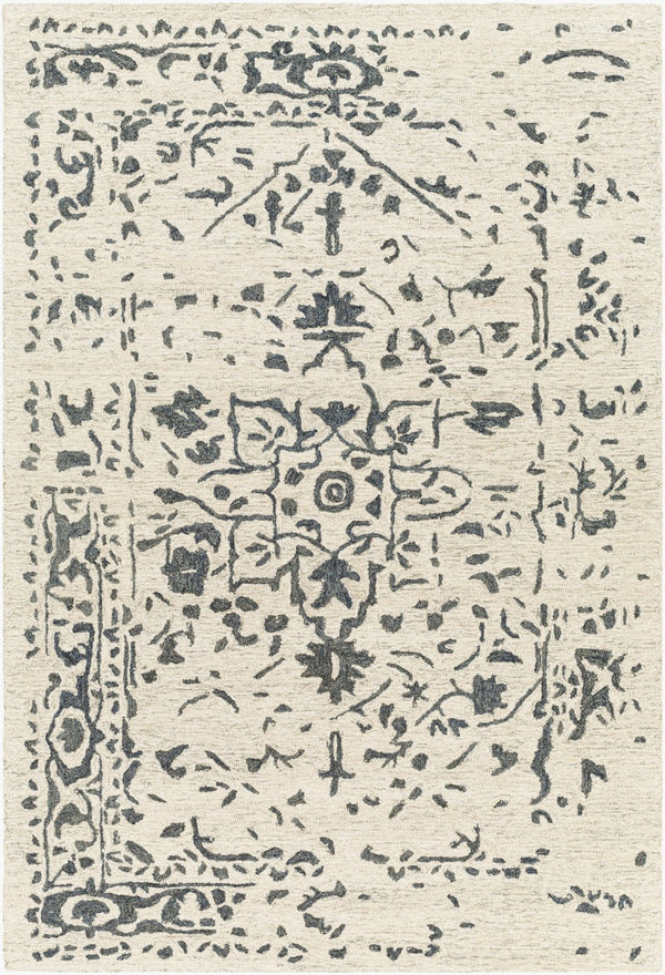 Livabliss Granada Hand Tufted Wool Area Rug Traditional Pattern for Entryway or Bedroom Accent GND2339-23