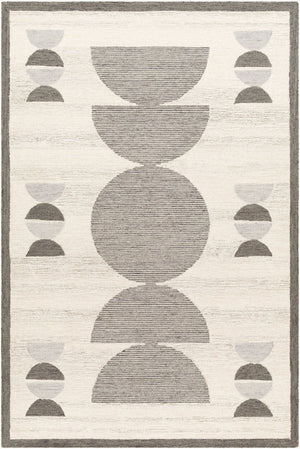 Livabliss Granada Handmade Wool Area Rug Plush Artisan Pile for Living Room or Bedroom Beige, Gray 8' x 10' GND2349-810