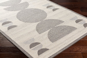 Livabliss Granada Handmade Wool Area Rug Plush Artisan Pile for Living Room or Bedroom Beige, Gray 8' x 10' GND2349-810