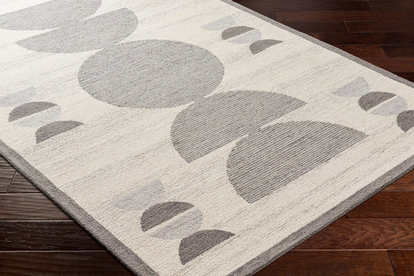 Livabliss Granada Handmade Wool Area Rug Plush Artisan Pile for Living Room or Bedroom Beige, Gray 8' x 10' GND2349-810