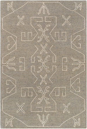Livabliss Granada Hand Tufted Wool Accent Rug Artisan Crafted for Entryway or Bedside Layering Seafoam, Cream 2' x 3' GND2353-23