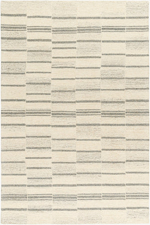 Livabliss Granada Hand Tufted Wool Accent Rug Global Pattern Artisan Crafted for Entryways Ivory, Brown 8'10" x 12' GND2357-81012