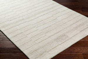 Livabliss Granada Hand Tufted Wool Accent Rug Global Bohemian Pattern for Entryway or Reading Nook Ivory, Light Ta 8'10" x 12' GND2360-81012