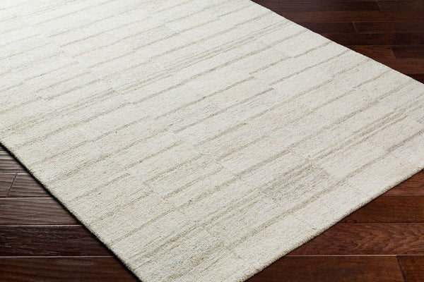 Livabliss Granada Hand Tufted Wool Accent Rug Global Bohemian Pattern for Entryway or Reading Nook Ivory, Light Ta 8'10" x 12' GND2360-81012