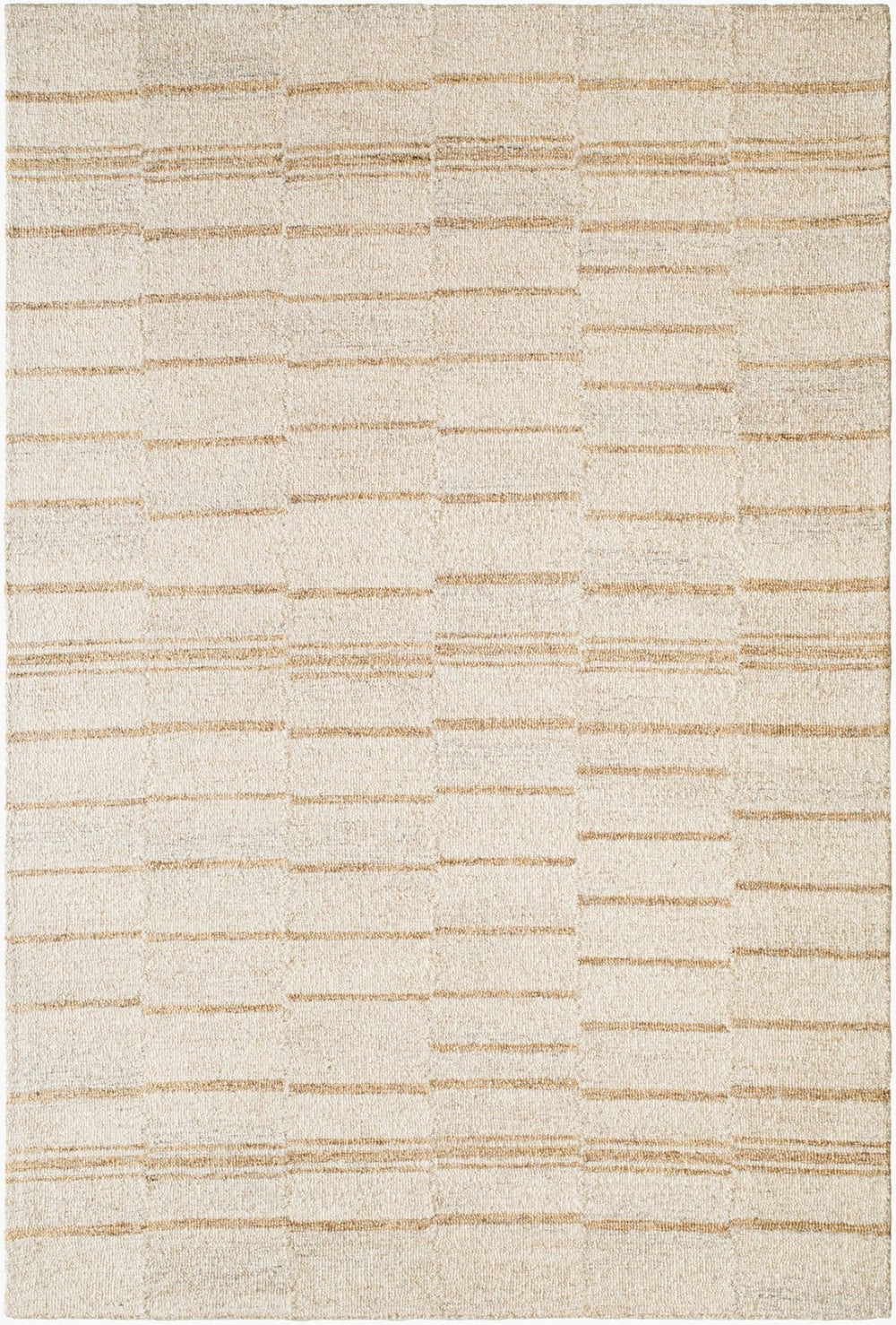 Livabliss Granada Hand Tufted Wool Accent Rug Global Pattern for Entryway Bedroom Bath Beige, Tan 8'10" x 12' GND2361-81012